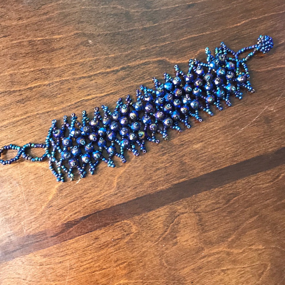 Blue bracelet